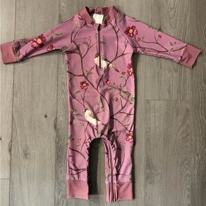 Honeysuckle Swim Company Sun Suit SPF size 12-18M